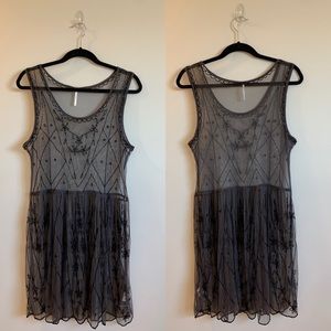 Free people beaded slip NWOT